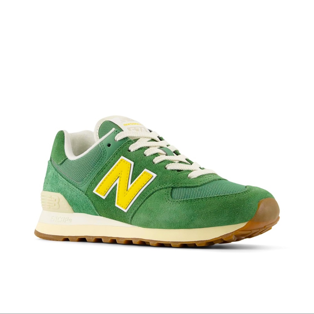 💚 NEW BALANCE 574 MALLARD GREEN 💚 - Picture 1 of 5